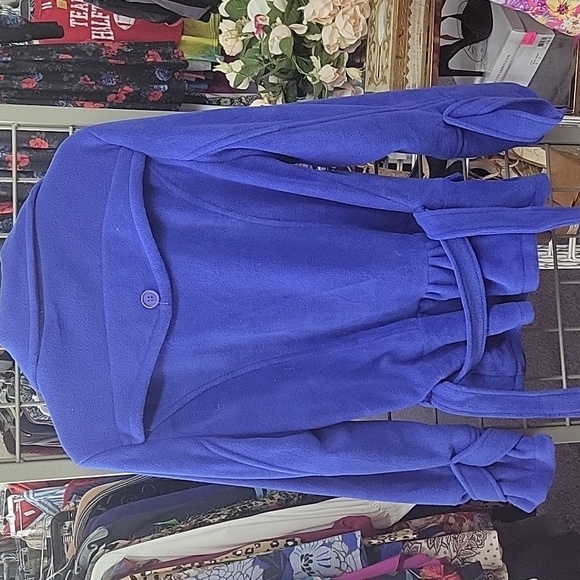 Moa Royal Blue Pea Coat - XL - Picture 4 of 7